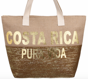 Bolsa de Playa Dos Tonos Café