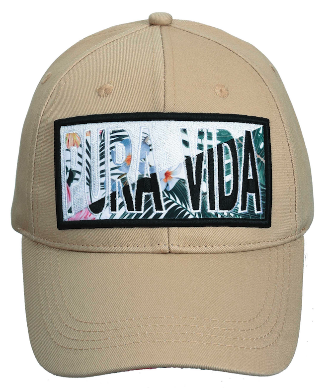 Gorra Estampada Beige